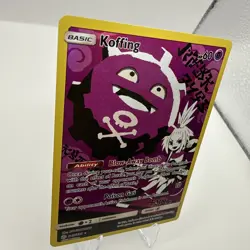 Pokemon TCG Koffing 243/236 Cosmic Eclipse Secret Rare Character Holo NM - Image 2
