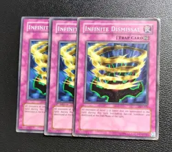 Yu-Gi-Oh - Infinite Dismissal 3X - Full Playset - Image 1