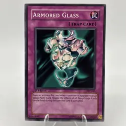 Armored Glass PSV-019 Yu-Gi-Oh! Card Light Play 1st Edition - Image 1