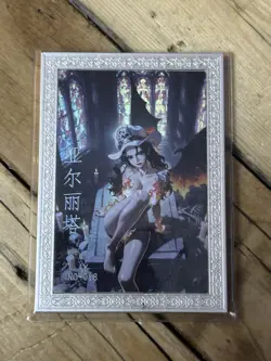 One Piece CCG Goddess Alvida Metal Card - Certified Fire Wings - /55 - Image 1