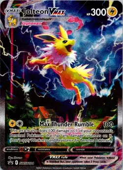 Pokemon TCG Jolteon VMAX SWSH184 Sword & Shield Promo Cards Holo NM (SKU 1-4) - Image 1