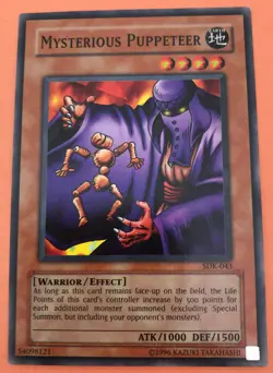 Mysterious Puppeteer SDK-043 Yu-Gi-Oh! Card Unlimited - CARD SAVER I - Image 1