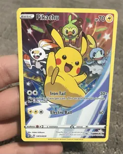 Pikachu SWSH020 SWSH: Sword & Shield Promo Cards Holo - Image 2