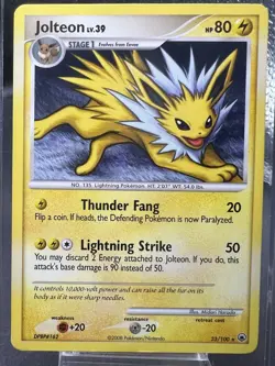 Pokemon TCG Jolteon Majestic Dawn Card 23/100 Regular Rare - Image 1