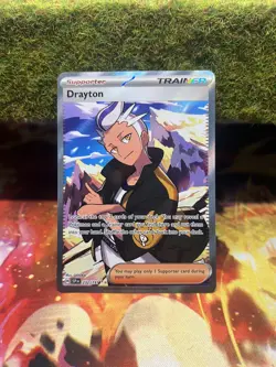 Drayton 232/191 Ultra Rare Pokemon Card Surging Sparks Rare M/NM - Image 1