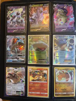 Pokemon TCG Mixed Lot Charizard Blastoise Holo Binder Not Included 200+ Cards! - Image 2