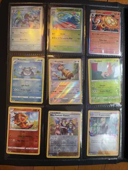 Pokemon TCG Mixed Lot Charizard Blastoise Holo Binder Not Included 200+ Cards! - Image 3
