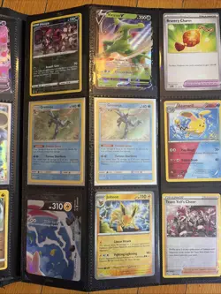 Pokemon TCG Mixed Lot Charizard Blastoise Holo Binder Not Included 200+ Cards! - Image 5