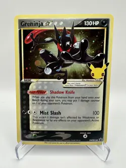 Greninja Star SWSH144 SWSH: Sword & Shield Promo Card Pokemon Lightly Played - Image 1