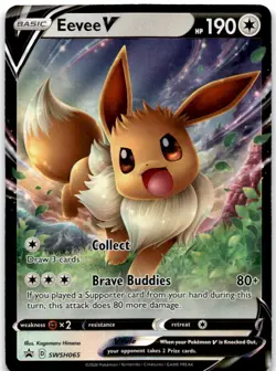 Eevee V - Promo SWSH: Sword & Shield Promo Cards SWSH065 NM - Image 1