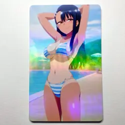 Hayase Nagatoro Sexy Doujin Waifu Girl Anime Hentai Art Goddess Card - Image 1