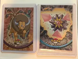 Pokemon Topps Series 3 lot of 10 cards: 5 silver foil cards, 5 non-foil cards - Image 2