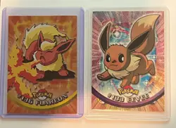 Pokemon Topps Series 3 lot of 10 cards: 5 silver foil cards, 5 non-foil cards - Image 5