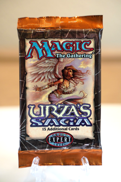 MTG Urza's Saga Booster Pack Factory Sealed Expert Level 15 Cards Vintage - Image 1
