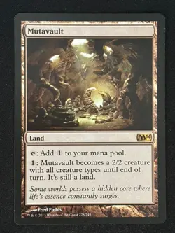 1x MTG Mutavault - Magic 2014 (M14) #228 - Magic the Gathering - Image 1