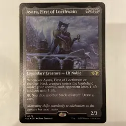 Ayara, First of Locthwain (Foil Etched) March of the Machine: Multiverse Legends - Image 1