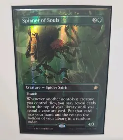 Spinner of Souls (Borderless) (Mana Foil) Foundations Foil - Image 1