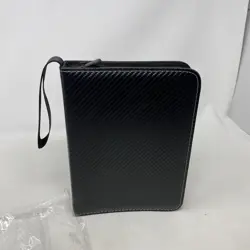 Collectable Album Folder - Black With Pockets Ideal For Pokemon Trading Cards - Image 4