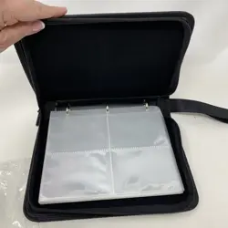 Collectable Album Folder - Black With Pockets Ideal For Pokemon Trading Cards - Image 5