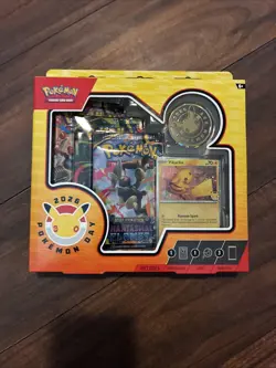 Brand New Pokemon TCG Pokemon Day 2026 Collection Box 30th Anniversary - Image 1