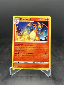 2020 Pokemon Sword & Shield Charizard Charizard Vivid Voltage Rare #025/185 - Image 1