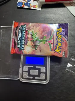 Pokemon TCG S&V Temporal Forces Sealed Booster Pack – 22.48g Heavy - Image 1