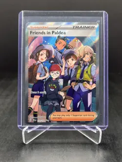 2025 Pokemon Prismatic Evolutions Friends in Paldea Ultra Rare Full Art #137/131 - Image 1