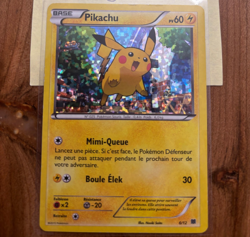 2015 6/12 Pikachu Mcdonald promo Francais Lp Pokemon - Image 1