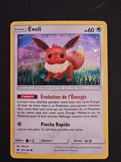 FRENCH EEVEE 101/149 C SUN & MOON POKEMON NM/M 2017 FRANCAIS - Image 1