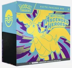 Pokemon Ascended Heroes ETB Elite Trainer Boxes Lot Of 5 Sealed New! - Image 1