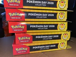 Lot Of 5 - Pokemon Day 2026 Collection 30th Anniversary Promo W/ Coin - sealed - Image 2