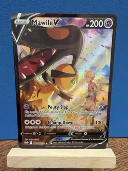Pokemon TCG Mawile V TG17/TG30 Ultra Rare Silver Tempest Trainer Gallery - Image 1