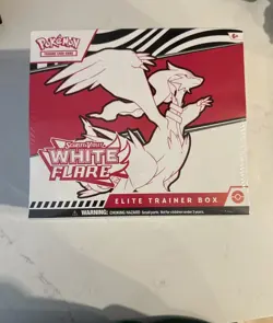 POKEMON SCARLET & VIOLET: WHITE FLARE ELITE TRAINER BOX SEALED - Image 1