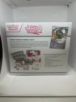 POKEMON SCARLET & VIOLET: WHITE FLARE ELITE TRAINER BOX SEALED - Image 4