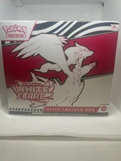 POKEMON SCARLET & VIOLET: WHITE FLARE ELITE TRAINER BOX SEALED - Image 5