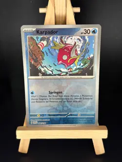 Karpador 044/198 Reverse Holo Pokemon Karte TCG aus Karmesin und Purpur - Image 1