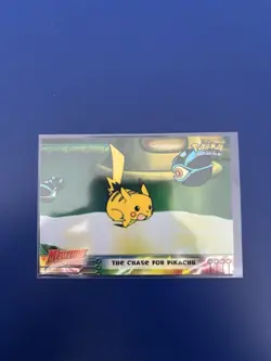 Topps Pokemon Mewtwo Strikes Back The Chase for Pikachu #28 - Image 1