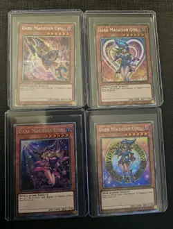Dark Magician Girl Complete Art Set Quarter Century Alt Art Secret NM YuGiOh - Image 2