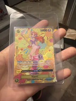 Nami SP Alt Art OP08-106 SR Emperors in the New World ONE PIECE Card NM - Image 3