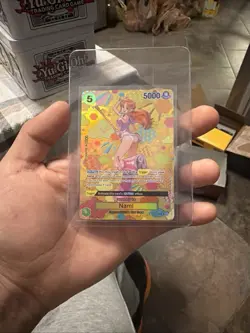Nami SP Alt Art OP08-106 SR Emperors in the New World ONE PIECE Card NM - Image 4