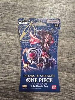 One Piece TCG Pillars Of Strength OP-03 English Sleeved Booster Pack - Image 1