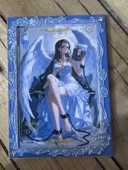 One Piece CCG Goddess Nico Robin Metal Card - Chained Up Angel - Image 1