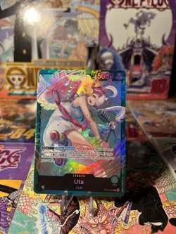 ONE PIECE TCG: UTA ST16 ST11-001 LEADER GREEN Starter Deck Uta CCG - Image 1