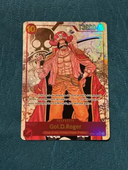 One Piece Gol.D.Roger Alternate Art Emperors New World OP09-118 SEC NM ENGLISH - Image 1