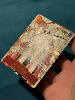 One Piece Gol.D.Roger Alternate Art Emperors New World OP09-118 SEC NM ENGLISH - Image 3