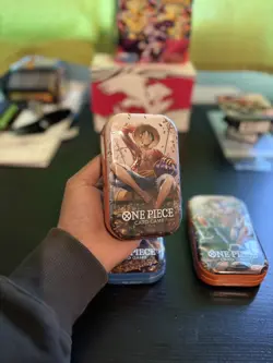 One Piece TCG Tin Pack Set Vol.2 New Sealed Art Set English Version Set Of 3 - Image 4
