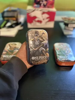 One Piece TCG Tin Pack Set Vol.2 New Sealed Art Set English Version Set Of 3 - Image 5