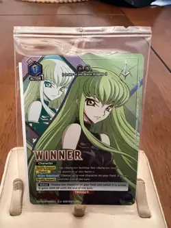 Union Arena TCG C.C. Alternate Art Winner Foil Card UEPR/CGH-2-004 English - Image 1