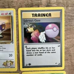 Pokemon TCG 1st Edition Gym Heroes 18 Card Lot - All LP Condition - Vintage - Image 2