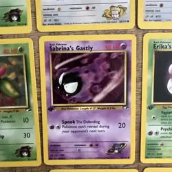 Pokemon TCG 1st Edition Gym Heroes 18 Card Lot - All LP Condition - Vintage - Image 3